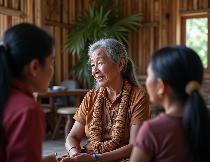 Cultural storytelling session